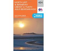 North Uist and Berneray/Uibhist a Tuath Agus Bearnaraigh: 454 (OS Explorer Map)