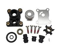 NorthBoat 394711 Kit de impulsor de bomba de agua con carcasa para Johnson Evinrude 8 9.9 10 15 HP Impulsor 386084 2 tiempos y 4 tiempos fuera de borda 1974 y posteriores
