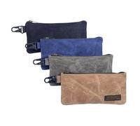 NorthClimbOtd Bolsa de herramientas pequeña, bolsa de herramientas pequeña, bolsas pequeñas con cremallera, bolsas de herramientas pequeñas con cremallera YKK. Paquete de 4