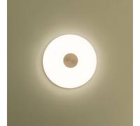 Northern Aplique de pared LED Glint, Ø 36 cm, cristal, blanco opalino True
