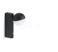 Northern Balancer Mini, lámpara de sobremesa/pared LED, negro