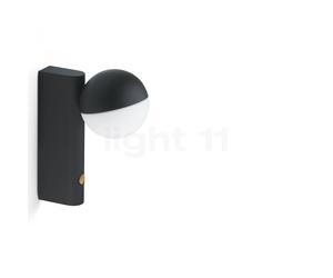 Northern Balancer Mini, lámpara de sobremesa/pared LED, negro