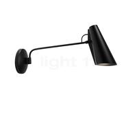 Northern Birdy Swing, lámpara de pared, negro/negro