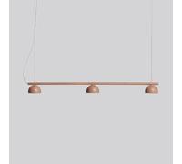 Northern Blush lámpara colgante LED 3 luces, beige