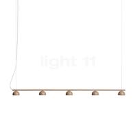 Northern Lámpara de techo Blush Rail 5 Warm beige