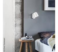Northern Buddy wall aplique blanco