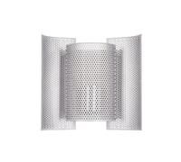 Northern Lámpara de pared Butterfly perforada Aluminio