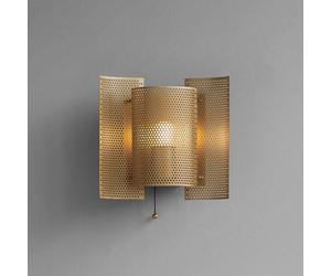 Northern Butterfly perforated aplique, latón