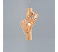 Northern Diva: lámpara colgante de diseño fabricada en roble