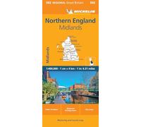Northern England - Michelin Regional Map 502: Map
