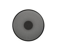 Northern Glint, lámpara de pared LED, ø36 cm - negro