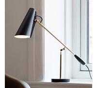 Northern Lámpara de mesa retro Birdy en negro/latón