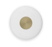 Northern Lámpara de pared Glint Ø25 cm Vidrio opal blanco
