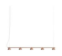 Northern Lámpara de techo Blush Rail 5 Warm beige