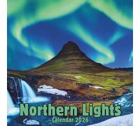 Northern Lights Calendar 2026: 14-Month Organizer from Nov 2025 to Dec 2026 | Perfect for Home, Office, School & Family Scheduling, For Men , Women , Girls , Boys