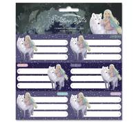 Northern Lights: Etiquetas adhesivas para cuadernos - paquete de 3 x 6 unidades