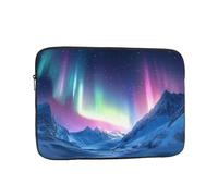 Northern Lights in The Andes Mountains - Funda para portátil a prueba de golpes, delgada, ligera, portátil, para viaje de 17 pulgadas
