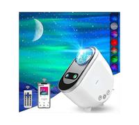 Northern Lights Star Projector, Aurora Projectors Galaxy Star Projector 6 White Noise Starry Sky Moon Lamp -q