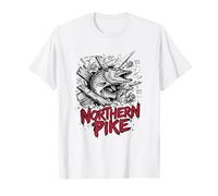 Northern Pike Ambush Point Profundidad del Lago 30 pies Camiseta