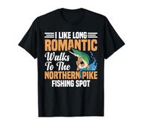Northern Pike Fisherman Señuelo Northenr Pike Equipo de Pesca Camiseta