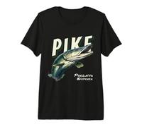 Northern Pike Whisperer Entusiastas de la Pesca Pescadores Pescadores Camiseta Premium