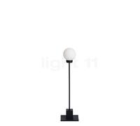 Northern Snowball, lámpara de sobremesa, negro