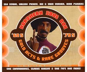 Northern Soul Box^Sly & the Family Stone^Turner, Ike & Tina^Ohio Players^Wilson Pickett^Little Richard^Sam & Dave^Dr. John^Gladys Knight & the Pips^Lloyd Price^Ray Charles^Commodores^Billy Preston^Rufus Thomas^Elton John^The Staple Singers - 60s & 70s Gold Acts & Rare Gro