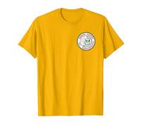 Northern Soul Wigan - Parche de 3er Aniversario Camiseta, Hombre, Dorado Brillante, L