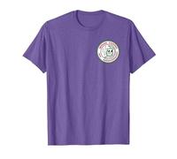 Northern Soul Wigan - Parche de 3er Aniversario Camiseta, Hombre, Morado Jaspeado, S