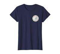 Northern Soul Wigan - Parche de 3er Aniversario Camiseta, Mujer, Azul Marino, L
