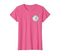 Northern Soul Wigan - Parche de 3er Aniversario Camiseta, Mujer, Rosa Jaspeado, L