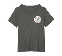 Northern Soul Wigan - Parche de 3er Aniversario Camiseta, Mujer Tallas Grandes, Asfalto, 2XL Grande