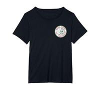 Northern Soul Wigan - Parche de 3er Aniversario Camiseta, Mujer Tallas Grandes, Negro, 2XL Grande