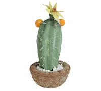 Northlight 12 Green Potted Southwestern Style Artificial Cactus Plant