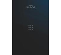 NorthPad Password Book with alphabetical tabs. Web Address Organizer Logbook. Large Password Keeper for Website Logins: Secure backup your passwords