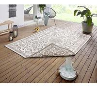 NORTHRUGS Alfombra para Interior y Exterior, 80 x 150 cm, Resistente a la Intemperie, Estilo Oriental, Vintage, Corredor para balcón, terraza, jardín, Invierno, salón, Impermeable, en línea