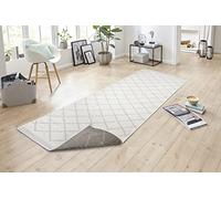 NORTHRUGS Alfombra para Interior y Exterior, 80 x 250 cm, Reversible, Resistente a la Intemperie, Moderna, diseño geométrico, para balcón, terraza, jardín, Invernadero, salón, Impermeable, en línea