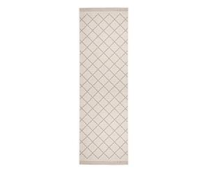 NORTHRUGS Alfombra para interior y exterior Corsica 80 x 350 cm, reversible, resistente a la intemperie, moderna, diseño geométrico, para balcón, terraza, jardín, jardín de invierno, salón, resistente