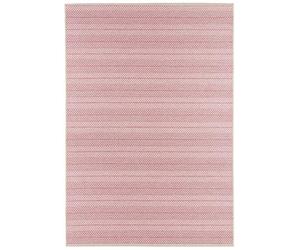 NORTHRUGS Caribbean - Alfombra para Interior y Exterior, 70 x 140 cm, diseño de Espiga, Resistente a la Intemperie, diseño Moderno, para balcón, Patio, Invernadero, Cocina, Impermeable, Color Rosa