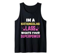 Northumberland Lass ¿Cuál es su día de la Superpotencia de Northumberland Camiseta sin Mangas