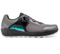 Northwave Corsair 2 Mujer - Zapatillas de Ciclismo MTB Mujer | Zapatillas Mountain Bike | Plateado 39