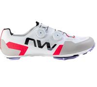 Northwave Extreme X MTB Zapatillas de ciclismo blanco/morado/rojo 2027, Blanco, 44 EU