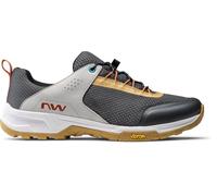 Northwave Freeland Zapatillas MTB Hombre - Suela Volt para Pedales Planos, Transpirables, Amortiguación EVA, Gris EU 47