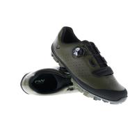 Northwave Hammer Plus Caballeros Zapatillas de gravel 44 Verde oliva oscuro