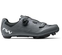 Northwave Razer 2 - Zapatillas MTB Hombre - Suela XC 10 Rígida con Alta Tracción, Transpirables, Protección TPU, Gris EU 40.5