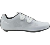 Northwave Revolution Ice 2026 - Zapatillas de ciclismo para bicicleta de carretera, color gris y blanco, gris, 48 EU