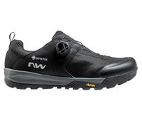 Northwave Rockit Plus GTX - Zapatillas de Ciclismo MTB Hombre | Zapatos Mountain Bike Impermeables Gore-Tex Negro 45