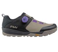 Northwave Rockit Plus - Scarpe da Ciclismo MTB Uomo | Scarpe Mountain Bike Trail & All Mountain Brown Black 44