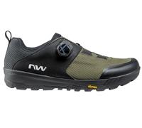 Northwave Rockit Plus - Scarpe da Ciclismo MTB Uomo | Scarpe Mountain Bike Trail & All Mountain Verde 42