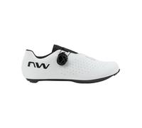 Northwave Sonic Plus 2026 - Zapatillas de ciclismo para correr, color blanco y negro, Blanco y negro., 39.5 EU